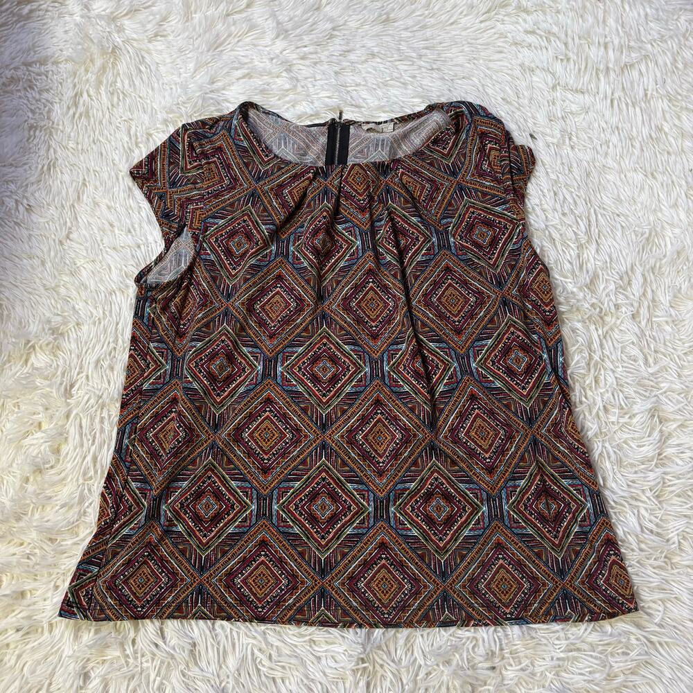 Ellen Weaver women’s large geometric triangle bohemian